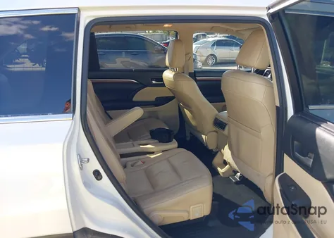 2018 Toyota Highlander Limited Platinum из США, поврежденный, VIN 5TDYZRFH5JS246020